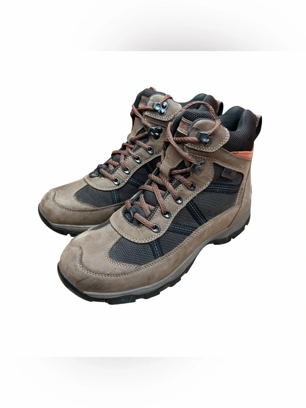 LL Bean Men's size 9 Brown Hiking Boots - Rugged Outdoor Trail Shoes